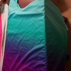 Multi Colored Swimsuit Sarong